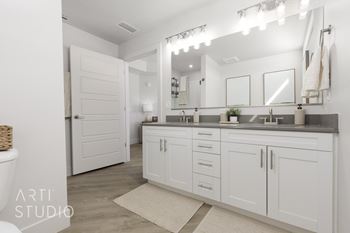 White bathroom